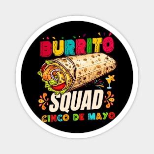 Burrito Squad Cinco de Mayo Magnet